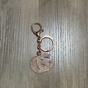 Keychain with Logo Charm